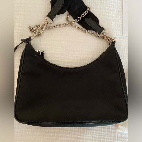 Prada Nylon Re-edition 2005 Shoulder Bag black - Picture 15 of 16